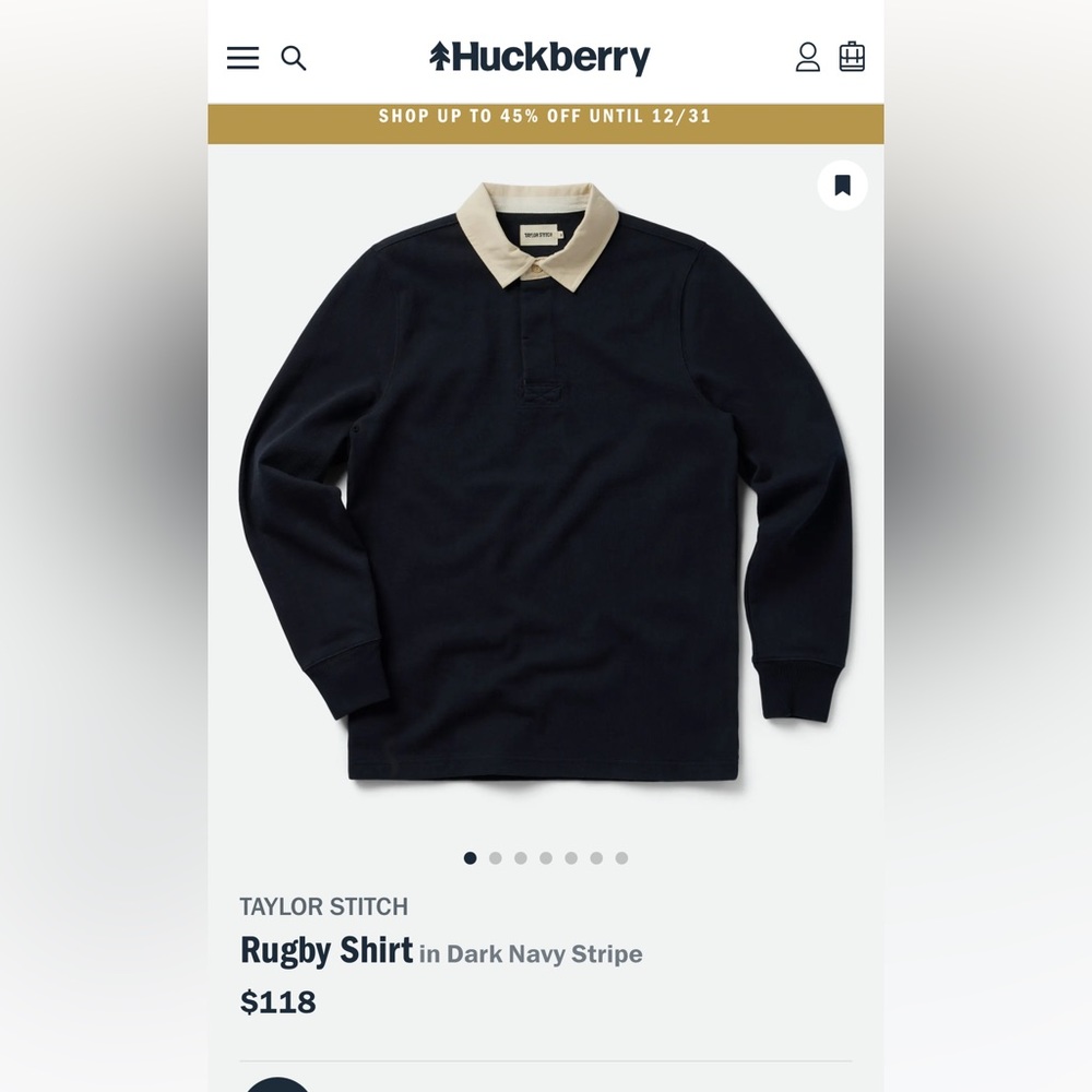 Taylor Stitch Rugby Shirt